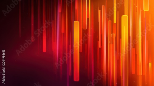 abstract gradient neon red ornage yellow colourful background. techno, futuristic, modern backdrop. Modern digital design
