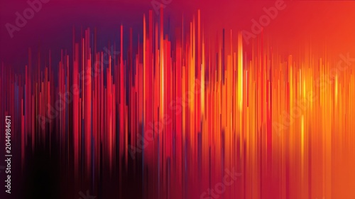abstract gradient neon red ornage yellow colourful background. techno, futuristic, modern backdrop. Modern digital design
