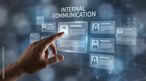 Internal Communication Strategy Business Workflow And Team Collaboration