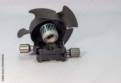 Quadro su tela impeller with rotor, part of the cooler's disassembled components, for studying