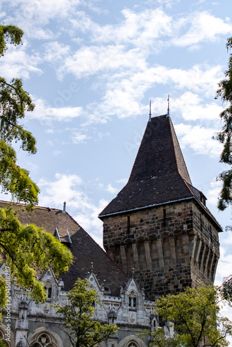 Vajdahunyad Castle, historical monument, Budapest, Hungary