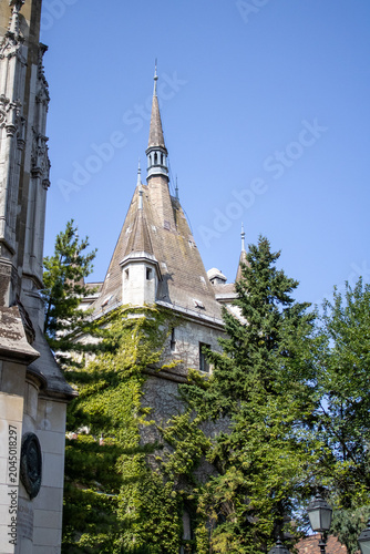 Vajdahunyad Castle, historical monument, Budapest, Hungary