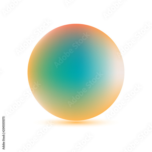 Sphere, ball  and shadow	