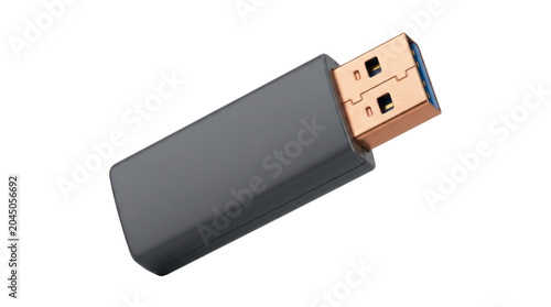 Slika na platnu Universal Serial Bus flash drive on a transparent background PNG image