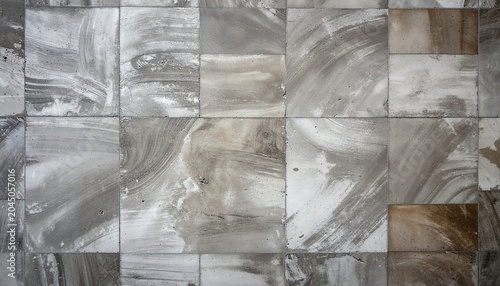 Textured Concrete Tile Wall Background Design