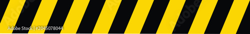 Yellow and black striped warning pattern
