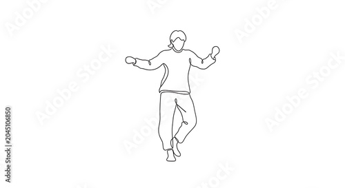 Silhouette of a person performing a cartwheel in mid-air woman girl