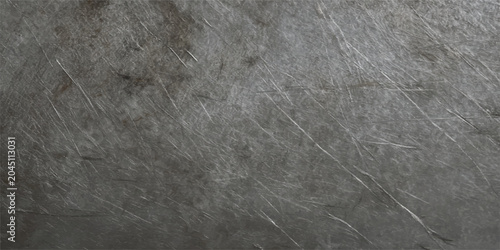 Photos Dark gray scratched metal texture with scratched background material industrial