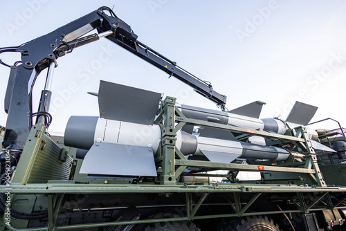 Bild auf Leinwand Military equipment and army equipment