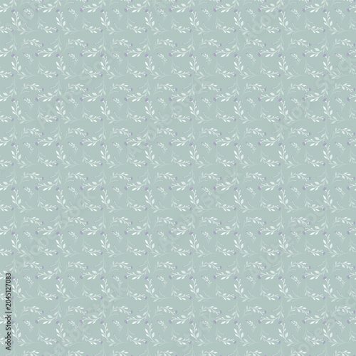 Elegant Vintage Chintz Floral Pattern, Cute Tiny Flowers Botanical Background Seamless