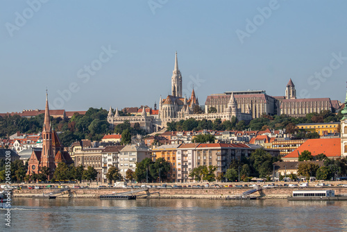 Fotografi View from the Danube River in Budapest