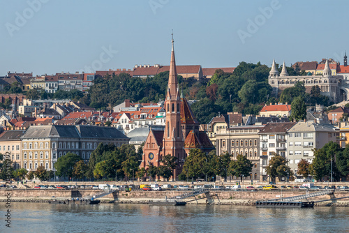 Fotografi View from the Danube River in Budapest
