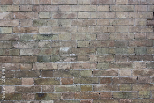 Tableau sur toile old brick wall