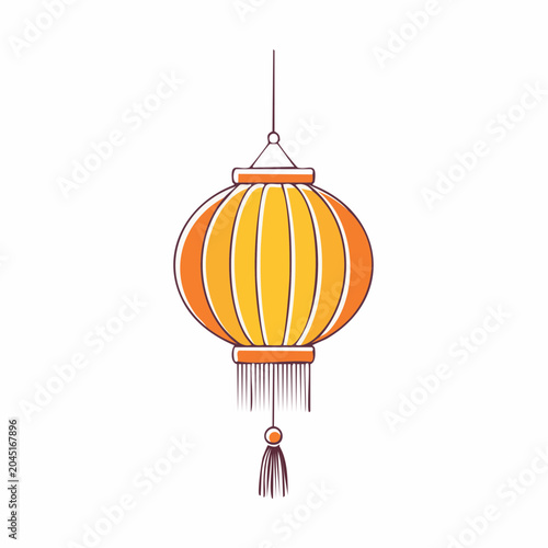 Traditional Chinese Lantern with Tassel
