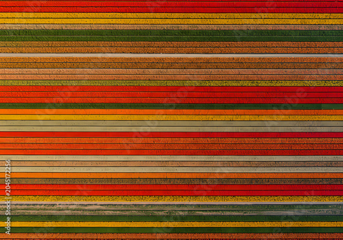 Colorful horizontal stripes abstract pattern