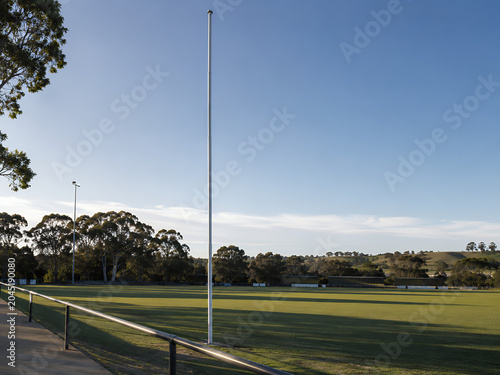 Flagpole Beside Australian Football Field