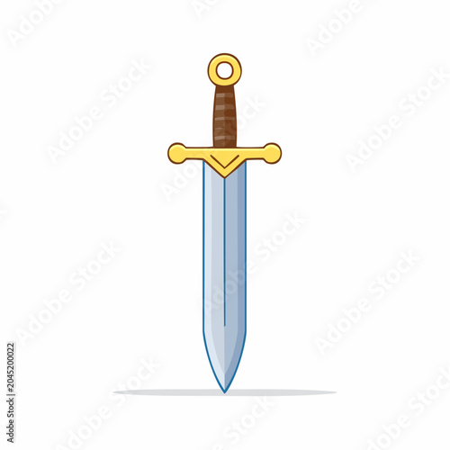 Stylized Sword Illustration