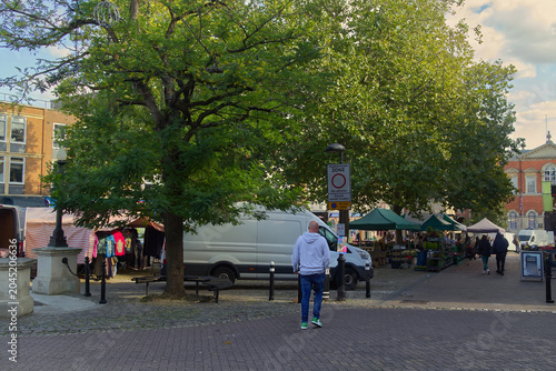 Market Square, Aylesbury, Buckinghamshire, England