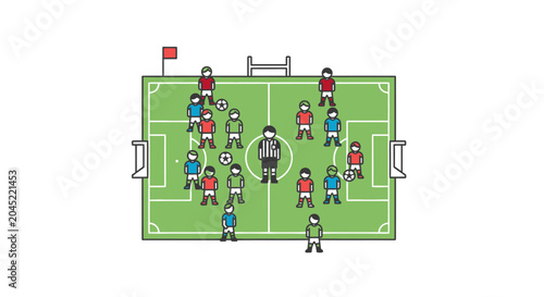 Soccer Game Strategy and Tactics Illustrated.