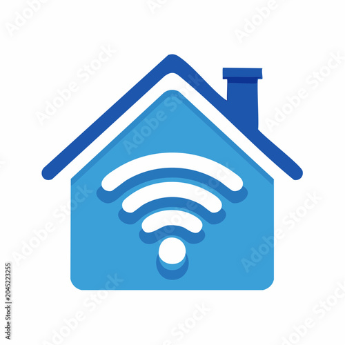 Smart Home WiFi Icon