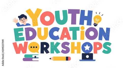 Youth Education Workshop Focused On Collaborative Learning And Creativity.