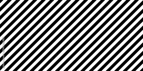 Quadro su tela black stripes on white background