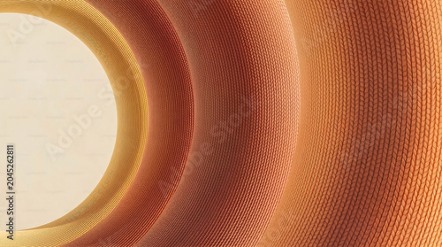 Abstract gradient swirls warm orange and deep red minimalist background for modern design and branding inspiration