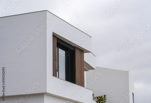 Fenster eines modernen Hauses