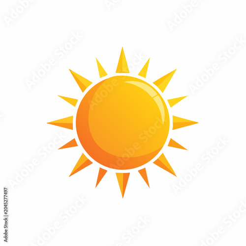 Stylized Sun Icon