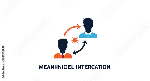 Mean interaction between two people.