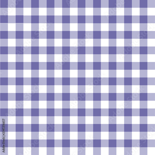 Light Purple gingham check pattern background, cute seamless pastel grid texture