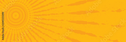 Sunlight line background. Manga comic frame panel theme background