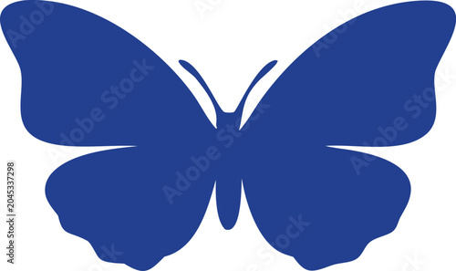  Butterfly vector illustration, ideal for nature-inspired artwork, educational materials, decorative elements, and branding concepts.