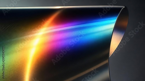 Light dark rainbow Abstract illustration gradient modern background