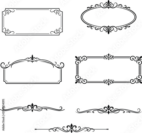Vintage Ornamental Border Collection