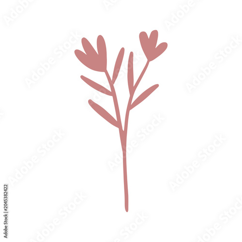floral graphic design vector illustration