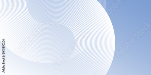 Modern blue gradient modern background with circle elements. Digital technology abstract