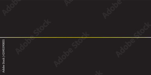 Tableau sur toile Abstract glowing gold line, horizontal light rays, flash simple art