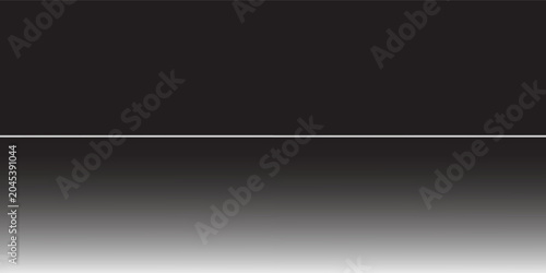 Fotografie Abstract glowing gold line, horizontal light rays, flash simple