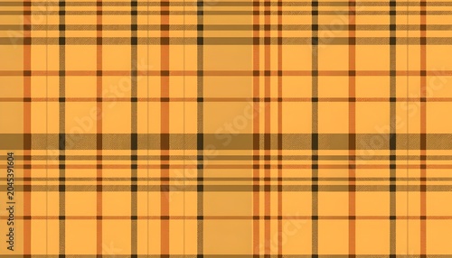 Golden tan plaid pattern with thin red and black lines
