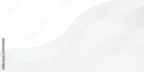 Modern wave lines white background with gradient color and artistic dynamic line decoration art