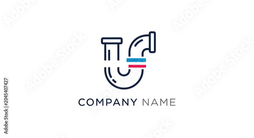 Tableau sur toile Perpetua Trajan Pro logo design.