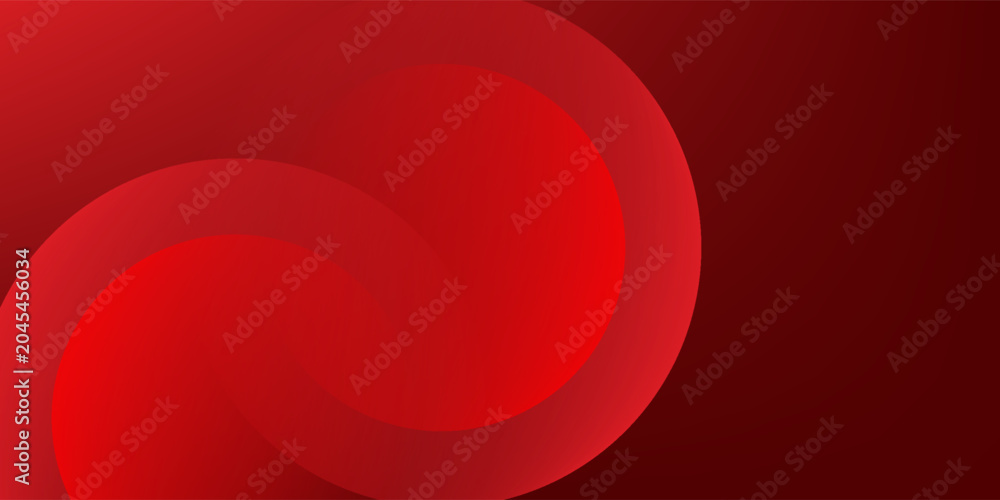 Obraz premium Red abstract background. Dynamic shapes composition. Eps10 vector