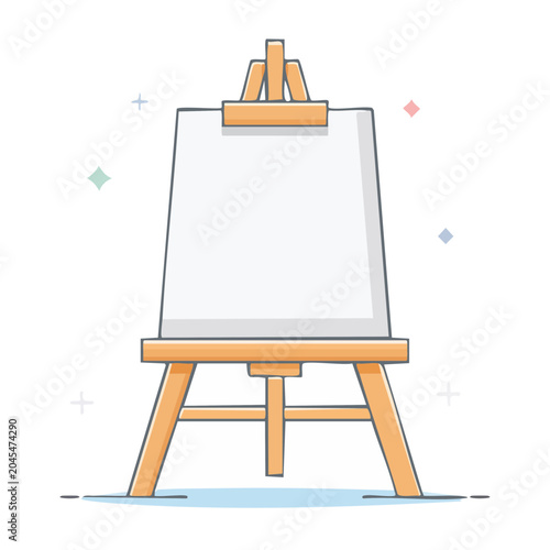 easel canvas