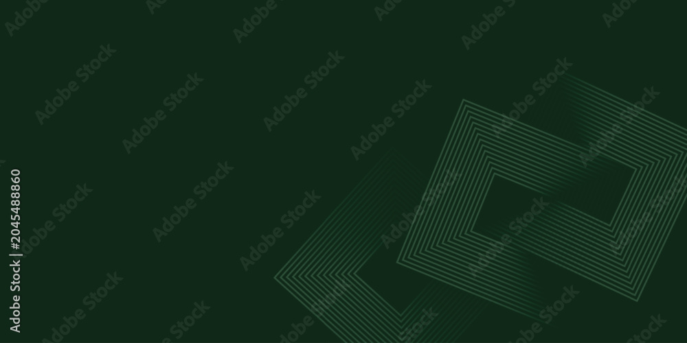 Fototapeta premium Abstract Dark Green Diamond Geometric Line Background — Elegant Luxury Gold Outline Rhombus Pattern Wallpaper