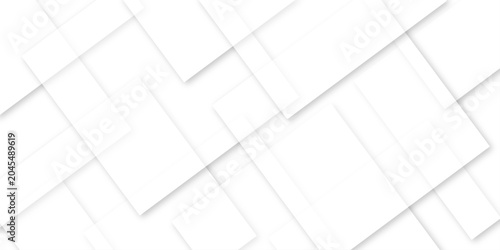 Obraz na plátně Abstract white and gray technology concept diamond triangle geometric line background