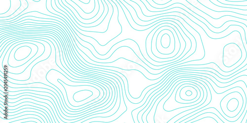 Foto Topographic map background with geographic grid for hiking and mountain sport