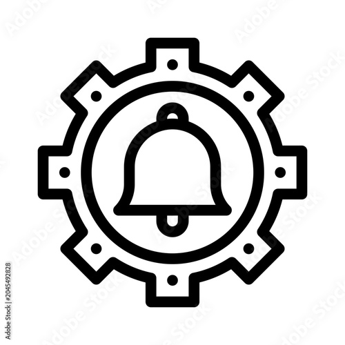 notificationsettings line icon