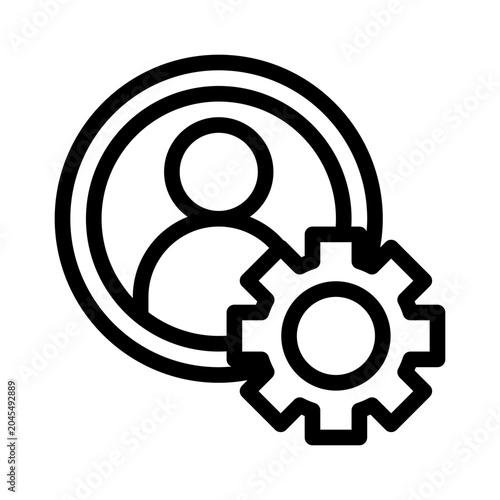 usersettings line icon