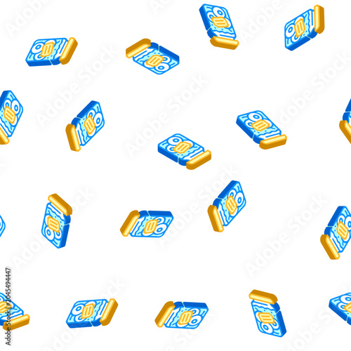 preserved eyes isometric seamless pattern. preserved eyes sign illustration